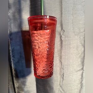 Colorful Starbucks Tumbler with Straw